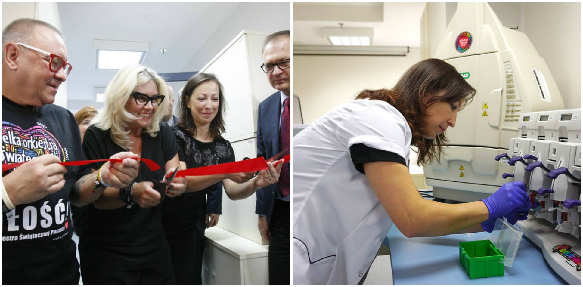W Łodzi otwarto laboratorium badań molekularnych dla dzieci z nowotworem