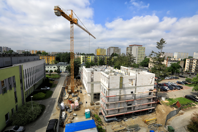 Trwa rozbudowa Szpitala Miejskiego w Toruniu