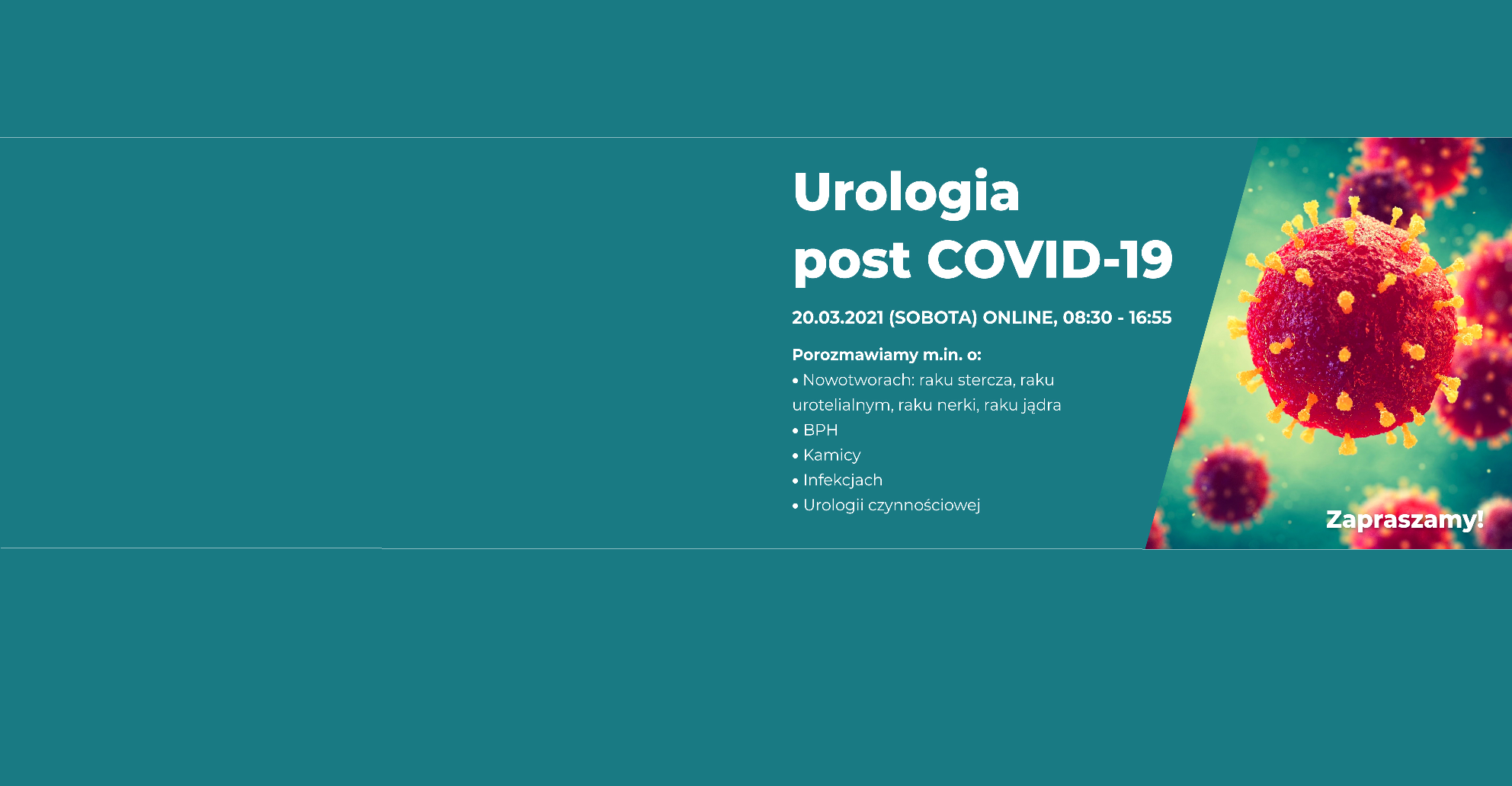 Urologia post COVID-19 | ONLINE | 20.03.2021