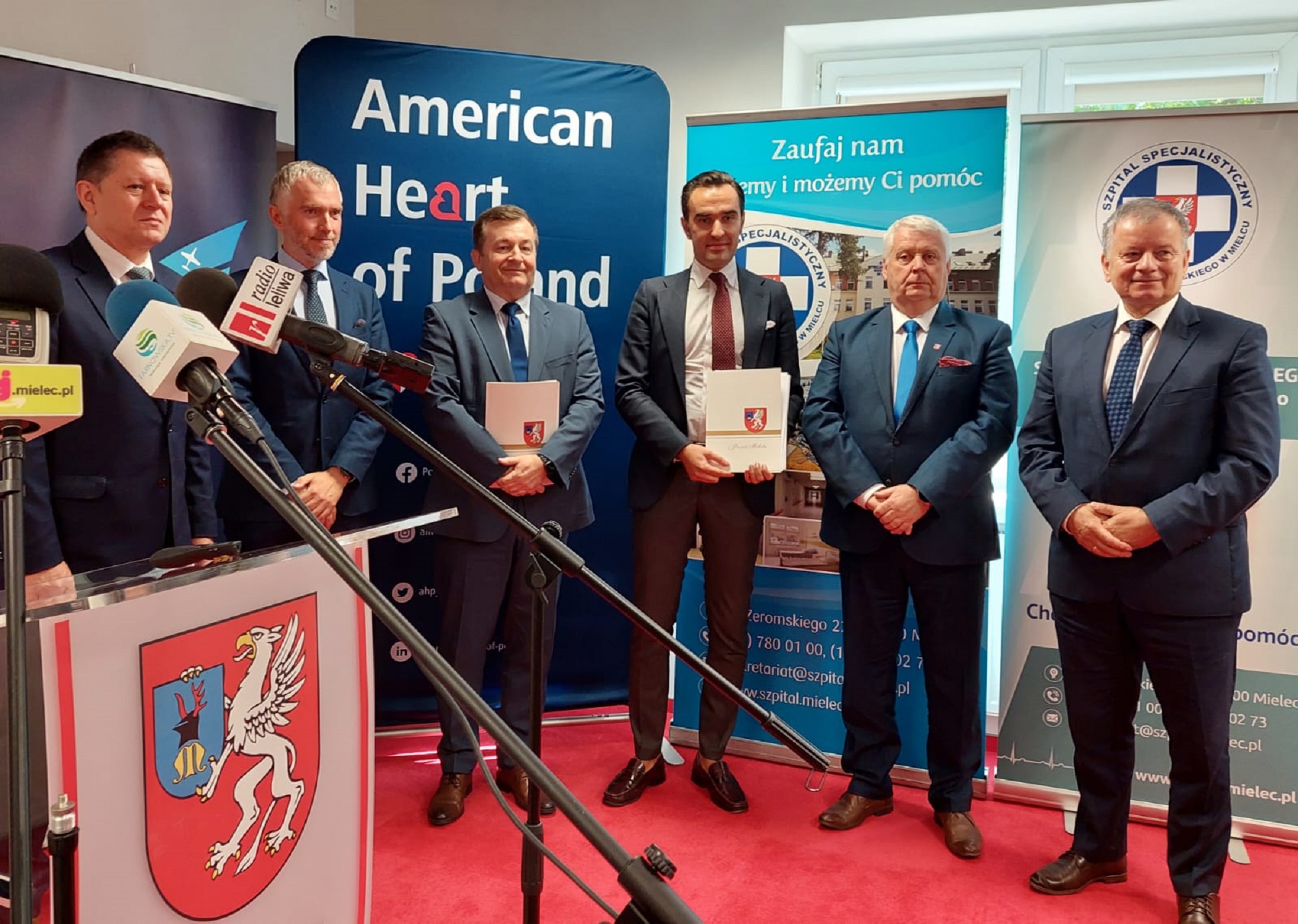 Grupa American Heart of Poland podpisała 10-letnią umowę w Mielcu