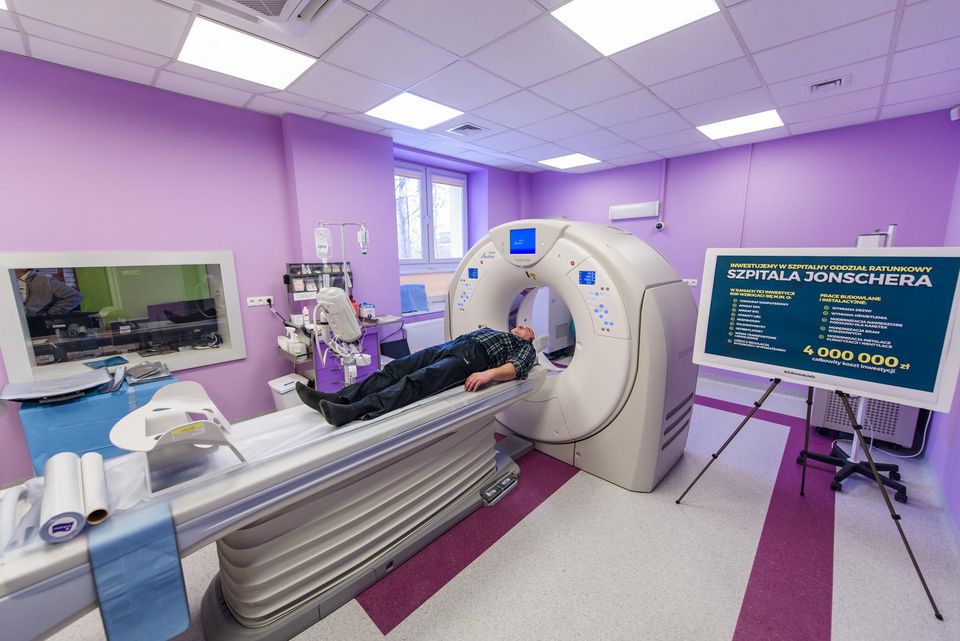 Łódź: nowoczesny tomograf w Szpitalu im. K. Jonschera