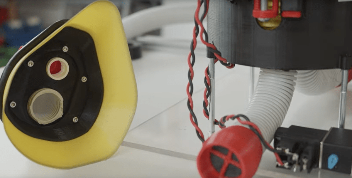 Innowacyjny projekt - respirator z drukarki 3D